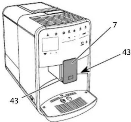 MELITTA Barista SE - Converting the connection for the milk hose (depending on the model) - 1