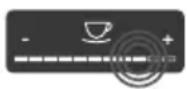 MELITTA Barista SE - Naciskanie "+" lub "-" - 1