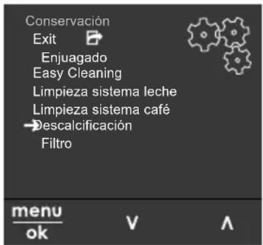 MELITTA Barista SE - Acceder a los submnús - 1