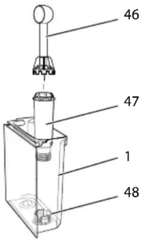 MELITTA Barista SE - Anvanda vattenfilter - 1