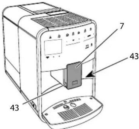 MELITTA Barista SE - Ombygge tilkoping for melkeslangen (alt etter modell) - 1