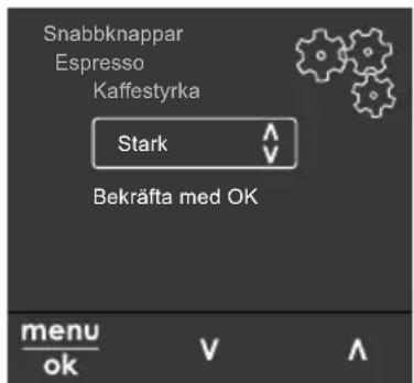 MELITTA Barista SE - Navigera i menyn - 1