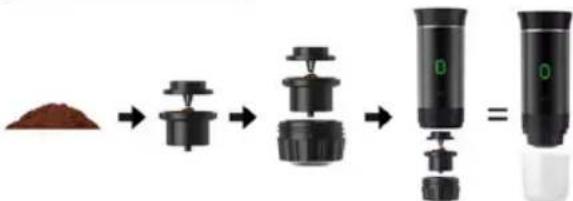 Sogo SS-5622 - Pulbere de cafe - 1