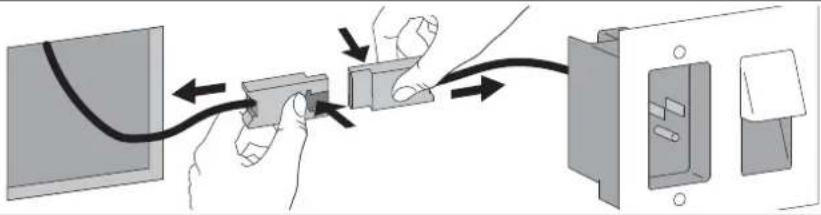 OmniMount OPK2 - How to Disconnect Power Cables. - 1