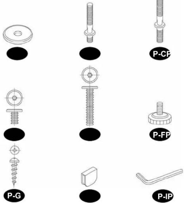 OmniMount TORINO 55 - HARDWARE - 1