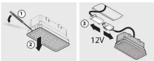 FALMEC Mercurio Evo 60 - BELYSNING - 1