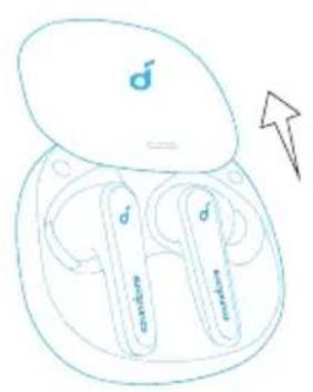 soundcore Liberty Air 2 Pro - 전원 켜기/끄기 - 1