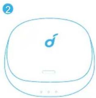 soundcore Liberty Air 2 Pro - Mise sous/hors tension - 3