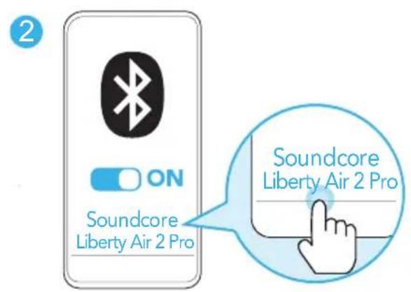 soundcore Liberty Air 2 Pro - Montering i øre - 6