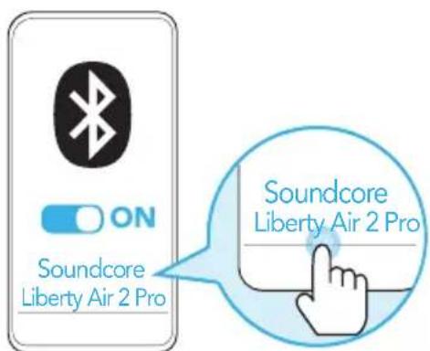 soundcore Liberty Air 2 Pro - 與其他裝置配對 - 2