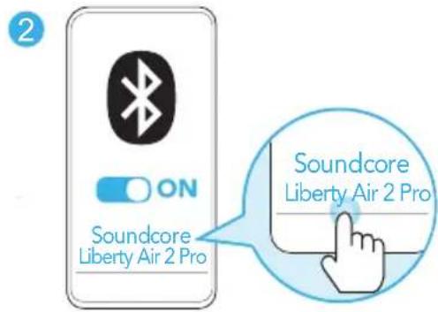 soundcore Liberty Air 2 Pro - ペアリング - 2