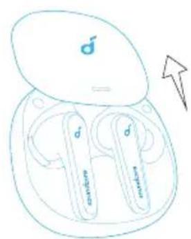 soundcore Liberty Air 2 Pro - Virta päälle/pois - 1