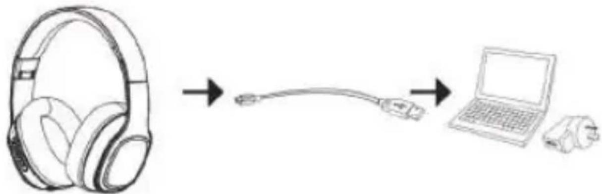 PowerLocus P7 - RICARICA DELLE CUFFIE - 1