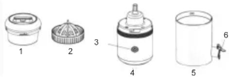 Sogo SS-5200 - DESCRIPTION DES PIÈCES - 1