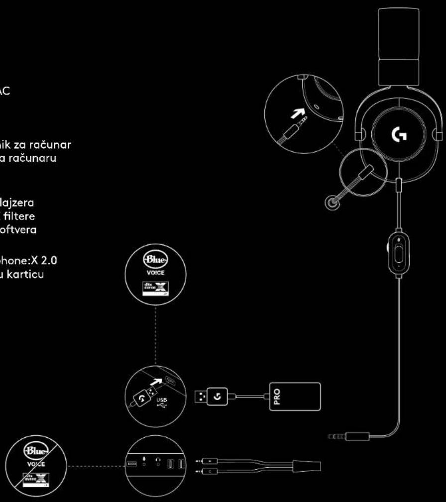 LOGITECH G Pro X Lightspeed - PODEŠAVANJE RAČUNARA - 1
