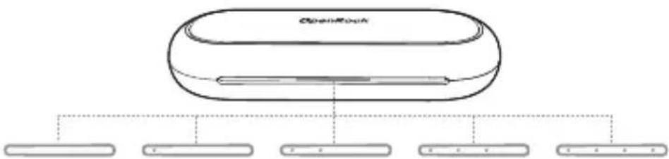 OneOdio Openrock S - Charging case battery display - 1