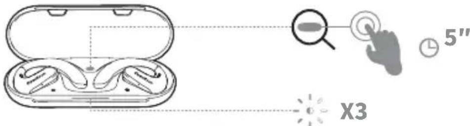 OneOdio Openrock S - Manual Bluetooth pairing (Pairing again) - 1