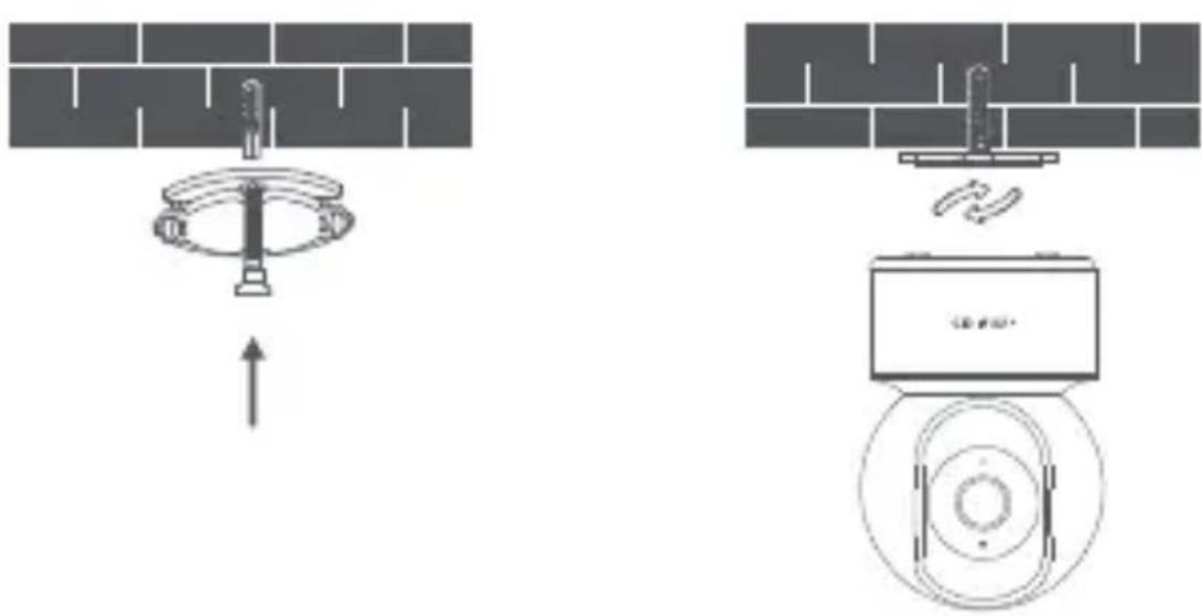 IMILAB C22 - Gắn Camera lên Tường: - 1