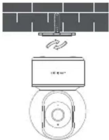 IMILAB C22 - Mounting the Camera on a Wall: - 2