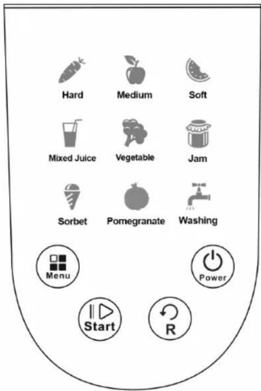 Hard Medium Soft Mixed Juice Vegetable Jam Sorbet Pomegranate Washing Menu Power Start R