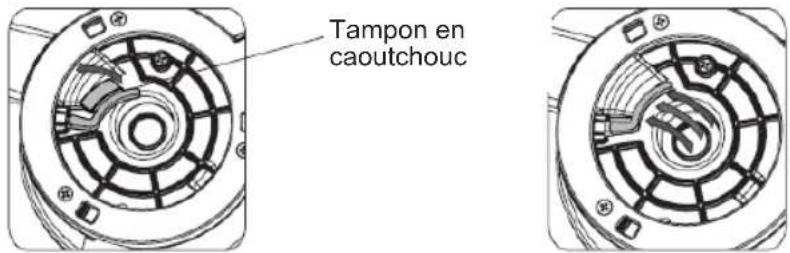 Tampon en caoutchouc