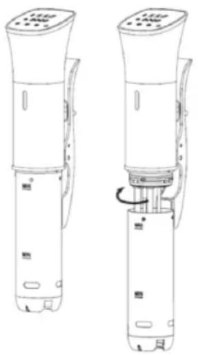 Sogo SS-5750 - Instalação da parte inferior - 1