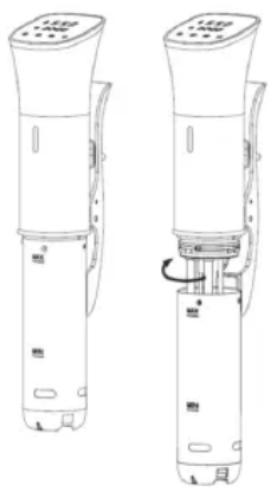 Sogo SS-5750 - Einbau des Unterteils - 1