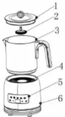 Sogo SS-7720 - TEILE BESCHREIBUNG - 1