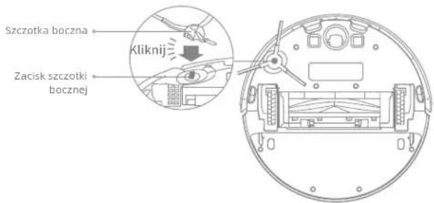 DREAME D9 Max Gen 2 - Zainstaluj szczotkę boczną - 1
