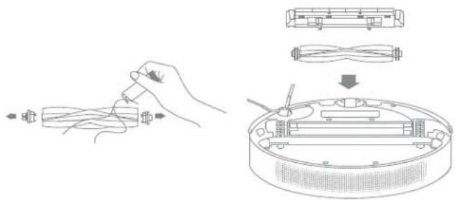 DREAME D9 Max Gen 2 - Main Brush - 4