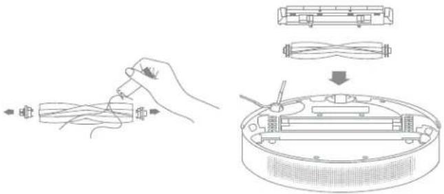 DREAME D9 Max Gen 2 - Brosse principale - 4