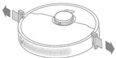 DREAME D9 Max Gen 2 - Rimuovere le protezioni - 1