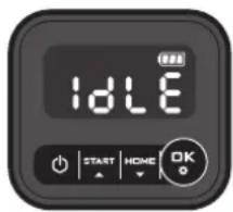 IDLE START HOME OK