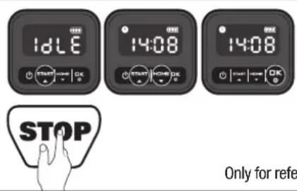 LANDXCAPE LX855 - Change default start time - 1