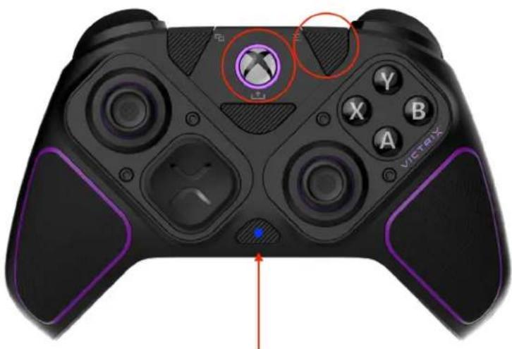 Victrix Pro BFG - Utilisation de la manette Pro BFG en mode Bluetooth : - 1