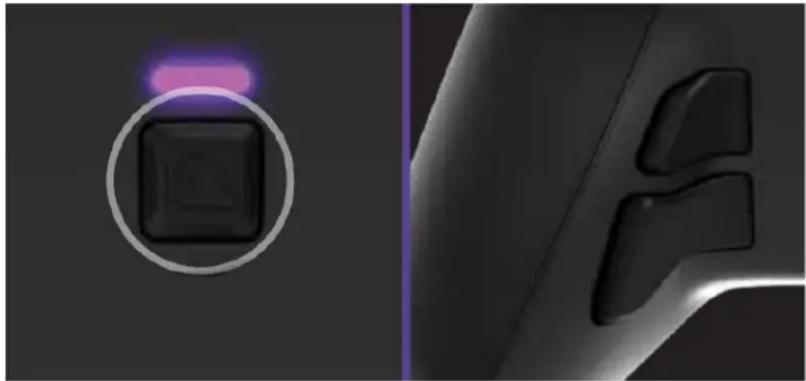 Victrix Pro BFG - Programmation des boutons arrière : - 1