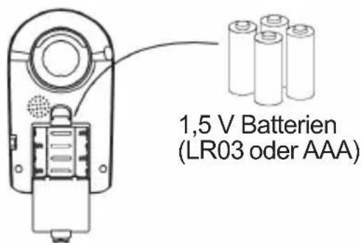 Sogo SS-14075W - BATTERIEN EINSETZEN ODER ERSETZEN - 1