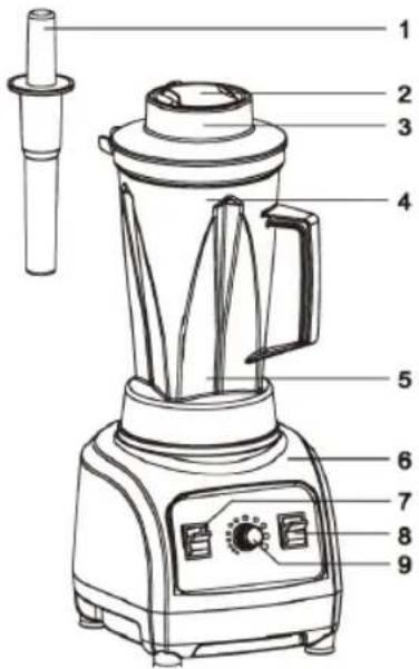 Sogo SS-5150 - DESCRIPCIÓ DE LES PECES - 1
