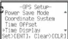 Standard Horizon HX850S - AFFICHAGE DE L'HEURE - 3