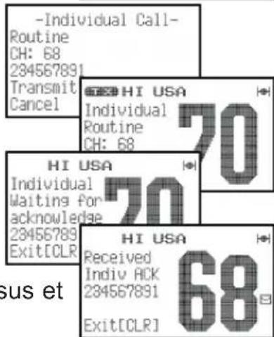 Standard Horizon HX850S - Appel manuel - 4