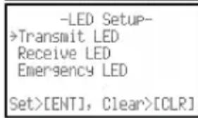 Standard Horizon HX850S - CONFIGURATION DU LED - 3