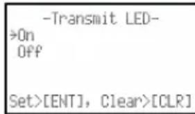 Standard Horizon HX850S - CONFIGURATION DU LED - 4