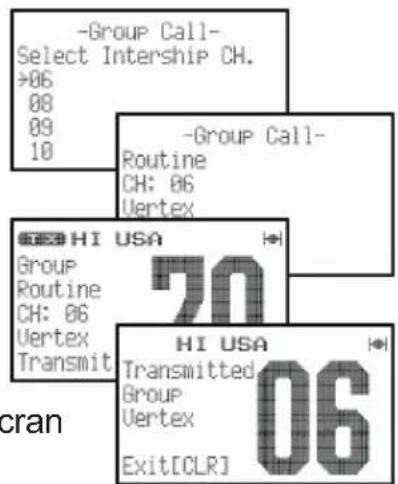 Standard Horizon HX850S - Appel manuel - 1