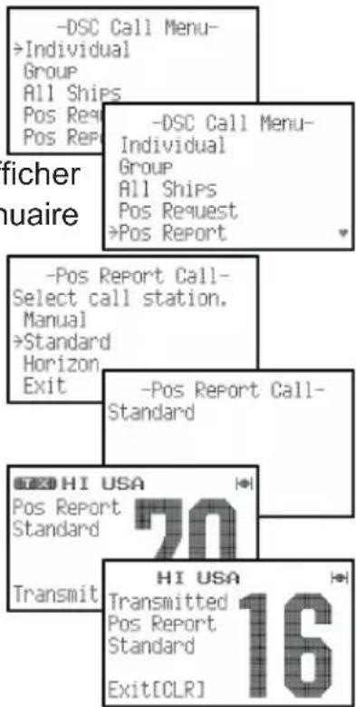 Standard Horizon HX850S - Appel Pré-Programmable - 1