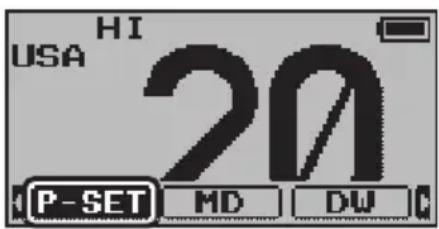 Standard Horizon HX40 - Suppression d'un canal préréglé - 1