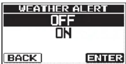 Standard Horizon HX40 - ALERTE MÉTÉO (aux USA et Canada seulement) - 1