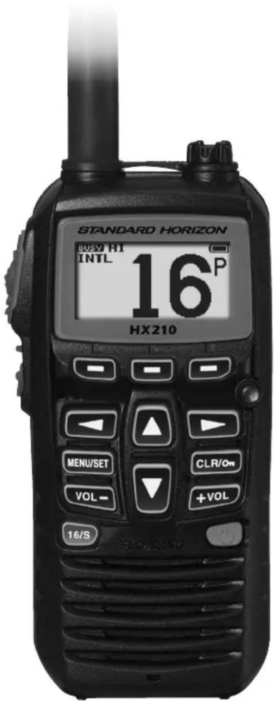 Standard Horizon HX210 - Manuel d'utilisation - 1