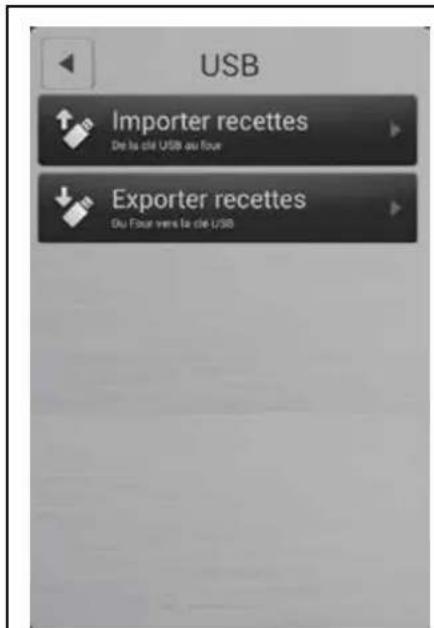 Blodgett BCT-61-61E-PT - Pour importer et exporter des groupes et des fichiers de recettes dans la minuterie de grille avancée - 1