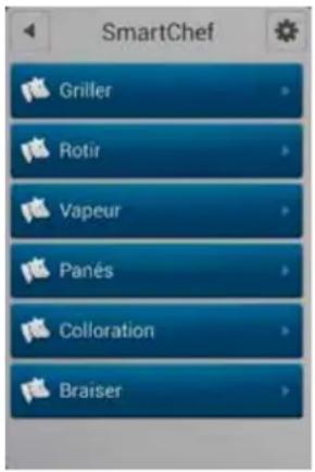 Blodgett BCT-62G - Utilisation du mode SmartChef - 2