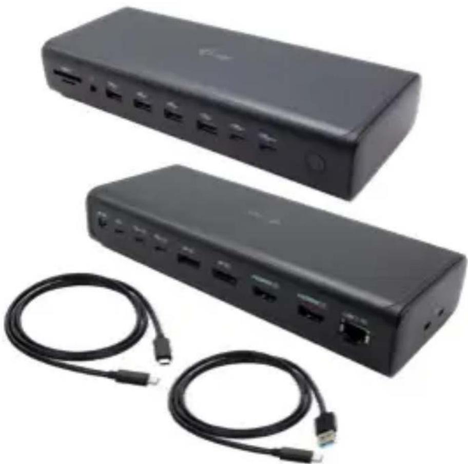 i-TEC CA6MONITORDOCKPD - i-tec Universal 6x 4K/60Hz Display Docking Station + Power Delivery 140W - 1